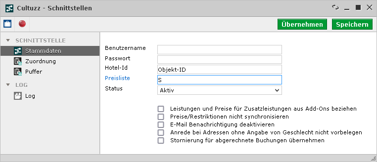 MappingMaster Einrichten