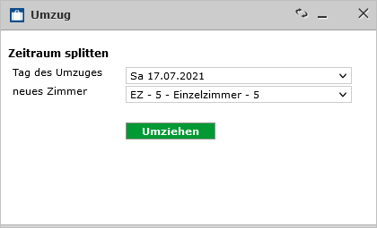 Zeitraumsplittung Zeitraumsplittung