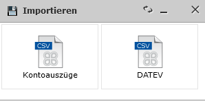 Rechnungen importieren